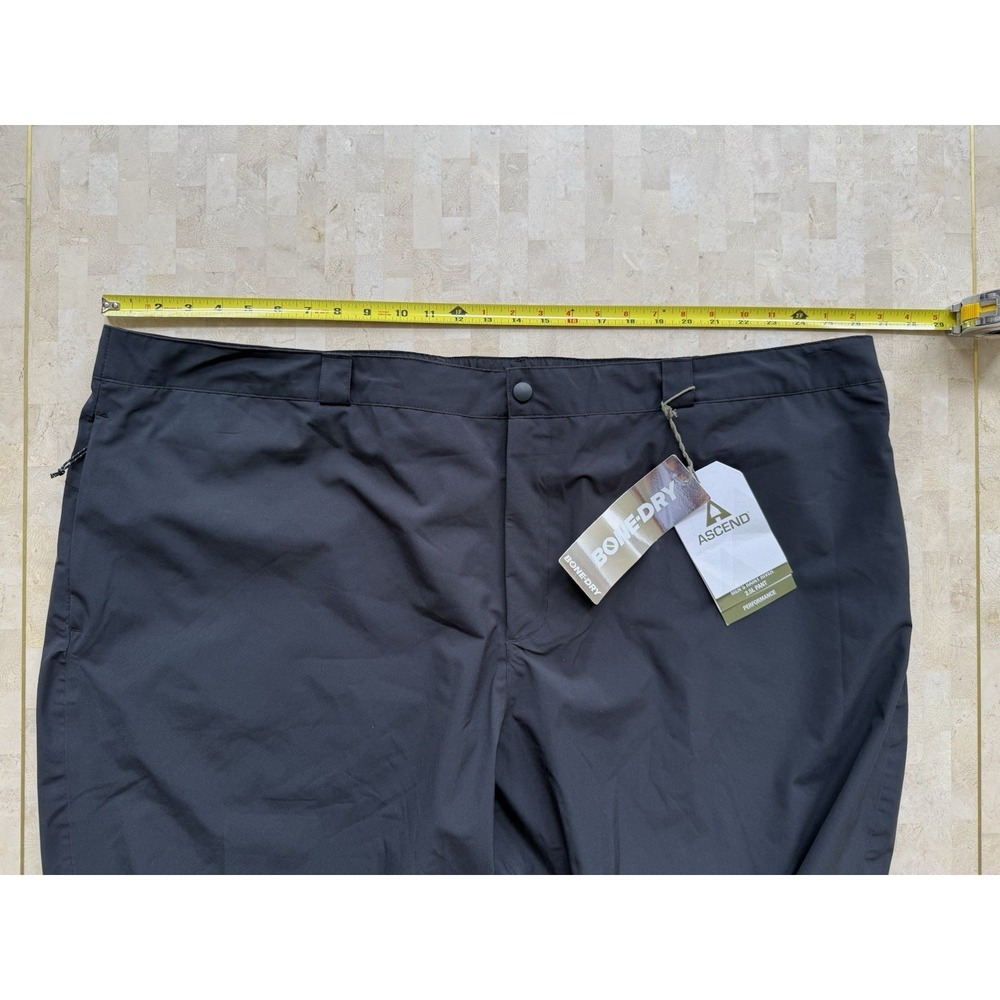 Ascend Rainy River 2.5L Pants Black 4X Men's Bass Pro Bone Dry Performance NWT - Picture 6 of 9
